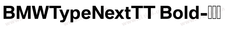 BMWTypeNextTT Bold字体转换 BMWTypeNextTT Bold字体转换
